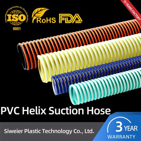 High Pressure Anit Static And Anit Oil Fabric PVC Reinforced Suction