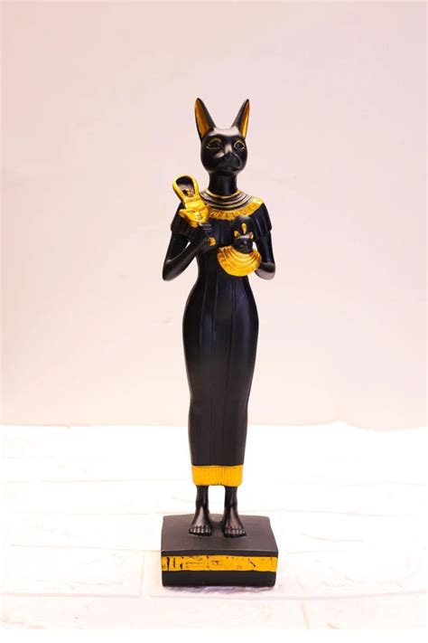 Beau chat bastet égyptien déesse Bastet chat égyptien Statue Etsy France