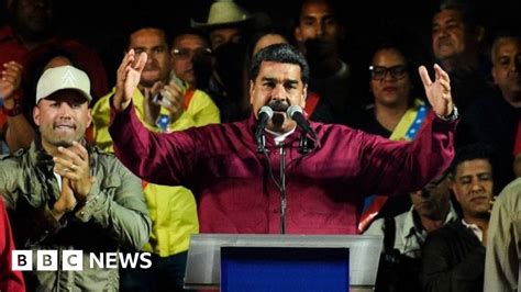 Venezuela Election Maduro Wins Second Term Amid Claims Of Vote Rigging