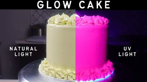 Using Science To Make A Fluorescent Cake Youtube