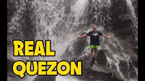 Real Quezon Balagbag Falls Youtube