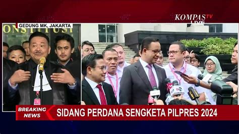 Sidang Perdana Sengketa Pemilu Tim Hukum Prabowo Gibran Ini Upaya