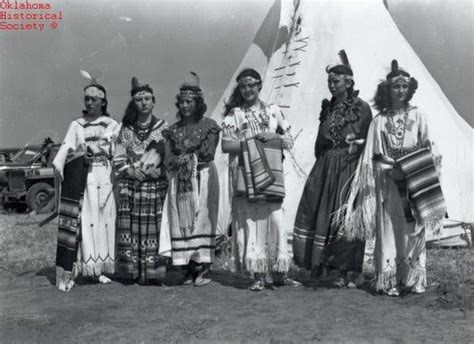 Women At The American Indian Exposition In Anadarko Oklahoma