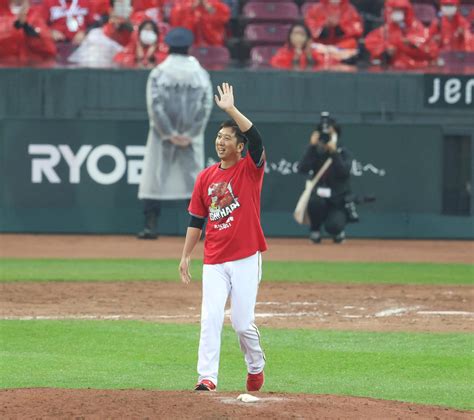 広島石原慶幸「みなさんの前で引退うれしい」全文 プロ野球写真ニュース 日刊スポーツ