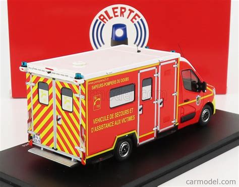 ALERTE ALERTE0115 Scale 1 43 RENAULT MASTER VAN VSAV SDIS 25 VEHICULE