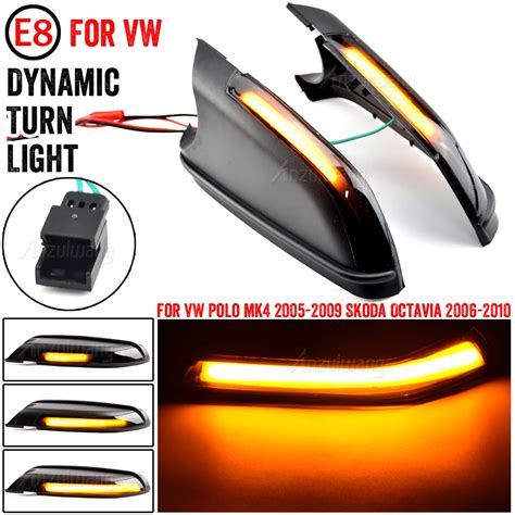 Flashing Lamp Led Dynamic Turn Signal Light Mirror Blinker Indicator