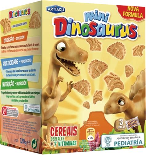 Bolacha Artiach Dinosaurus Mini Cereais 120g Neomaquina Supermercados