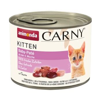 animonda Pasztet dla kociąt Carny Kitten Baby Paté 12x200 g MAXI ZOO