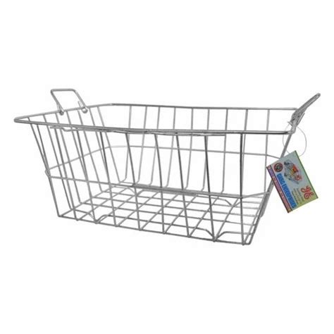 Rectangular Stainless Steel Dish Drainer Basket at ₹ 165 in New Delhi