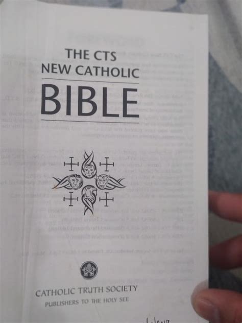 The CTS New Catholic Bible Hobbies Toys Books Magazines Religion