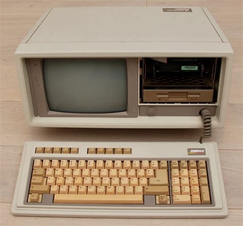 compaq portable ii  crap vintage computing