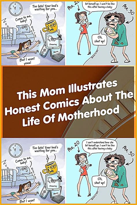 This Mom Illustrates Honest Comics About The Life Of Motherhood