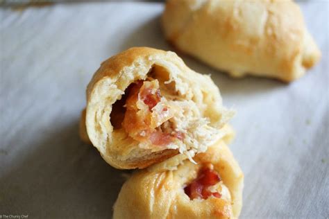 These Chicken And Bacon Ranch Stuffed Crescent Rolls Are Flaky Buttery