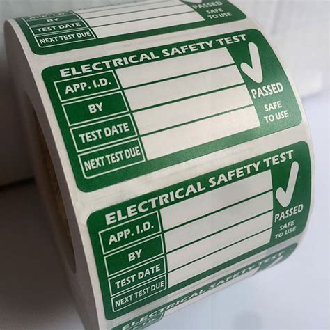 Pat Testing Labels Next Day Pat Testing Labels