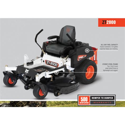 BOBCAT ZT2000 52 Zero Turn Mowers Shop Online