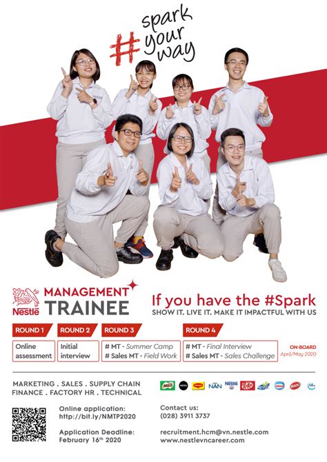 Nestlé VN Nestlé Management Trainee Program 2020