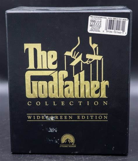 The Godfather Trilogy Collection Videocassette Vhs