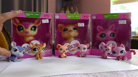 Fake Littlest Pet Shop Toys Comparing To Official Hasbro Littlest Pet