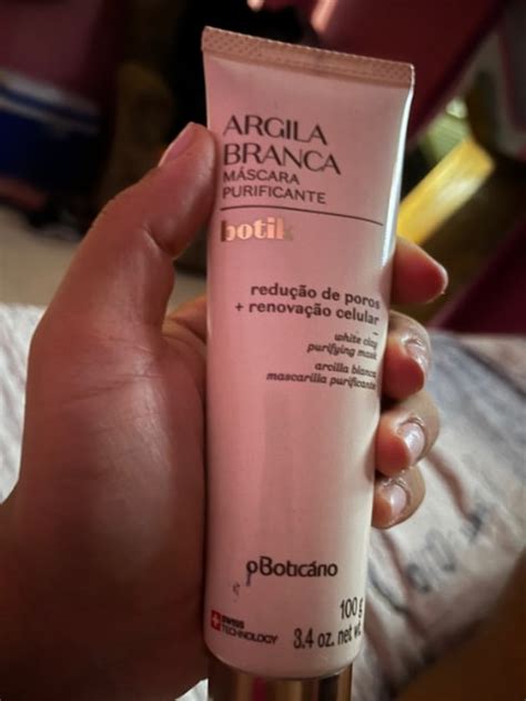 Máscara Facial Purificante Argila Branca Botik 100g