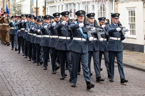 RAF Honington Remembrance parade in local Freedom town of Bury St. Edmunds | Royal Air Force