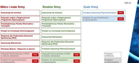 Programy Pomocowe Bgk Z Tarczy Antykryzysowej Przewodnik Wgospodarce Pl