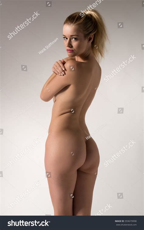 Pretty Slender Blonde Woman Nude On Stock Photo Shutterstock