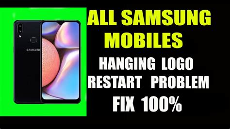 Samsung A F Hanging Logo Auto Restart Problem Fix Youtube