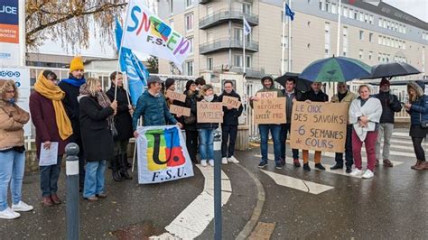 Professeurs Et Syndicats Se Mobilisent à Chartres Contre La Réforme Du Lycée Professionnel