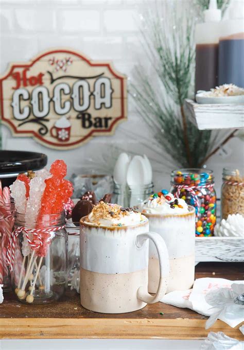 Hot Chocolate Bar Ideas