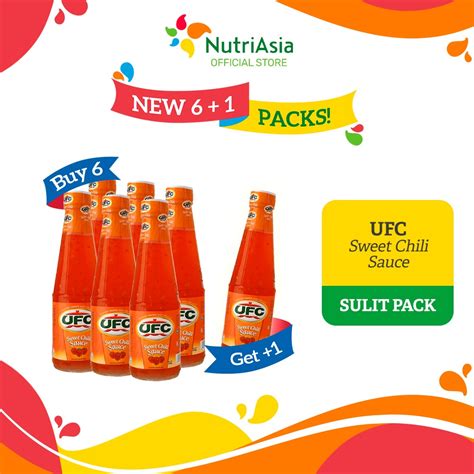 Ufc Sweet Chili Sauce 340 G 6 1 Sulit Pack Shopee Philippines