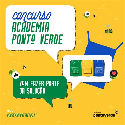 Academia Ponto Verde Regressa S Escolas Concurso Reciclar Na