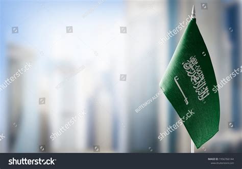 Small Flag Saudi Arabia On Background Stock Photo 1956766144 | Shutterstock