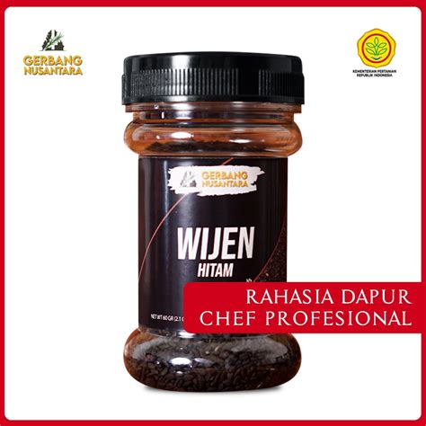 Jual Gerbang Nusantara Bumbu Masak Dapur Biji Wijen Hitam Mentah