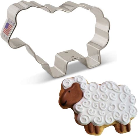 Sheeplamb Cookie Cutter 89 Cm Made In Usa By Ann Clark