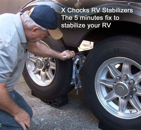 X Chock Rv Wheel Chocks Are Very Easy To Install A Scissor Style Of