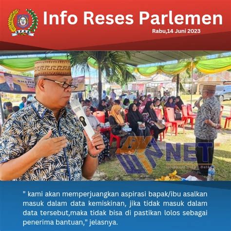 Infrastruktur Hingga Pertanian Umkm Masih Jadi Keluhan Masyarakat