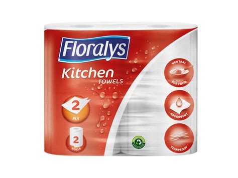 MultiPROMOS Floralys Papel De Cozinha