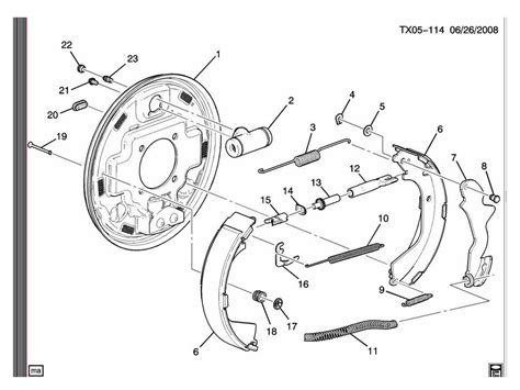 Rear Drum And Brake Shoe Part Numbners Chevy Silverado And Gmc Sierra Forum