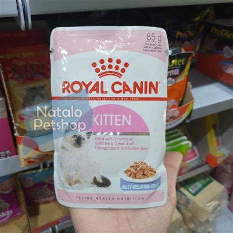 Jual Royal Canin Kitten In Jelly Gravy Gr Makanan Basah Kucing