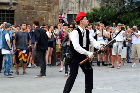 Galejades Amb Els Trabucaires De Barcelona Durant La Merc Blog