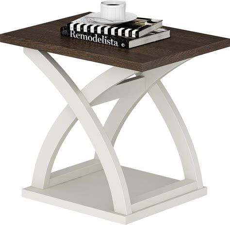 Amazon Choochoo Farmhouse End Table Modern End Table With Storage