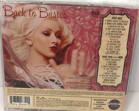 Christina Aguilera Back To Basics Cd