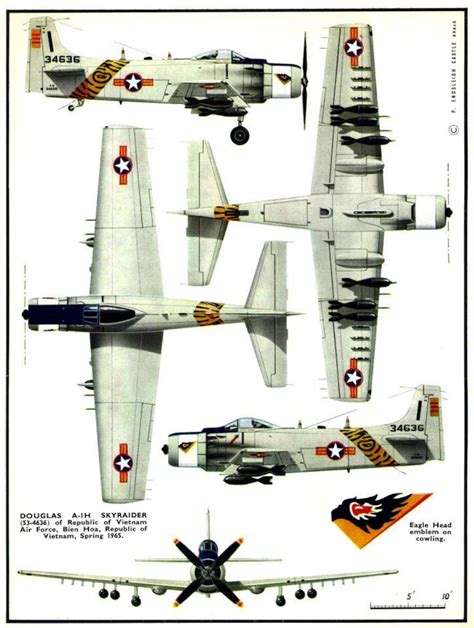 Douglas A 1 Skyraider 60 Page 02 960 Wwii Fighter Planes Aircraft