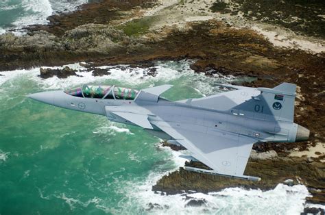 Saab Recebe Contrato De Suporte De Longo Prazo Para O Gripen Da Frica