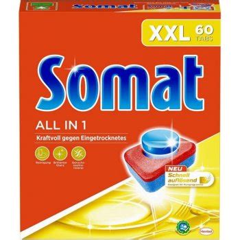 Somat All in 1 Tablety do umývačky riadu 60 ks od 9 96 Heureka sk