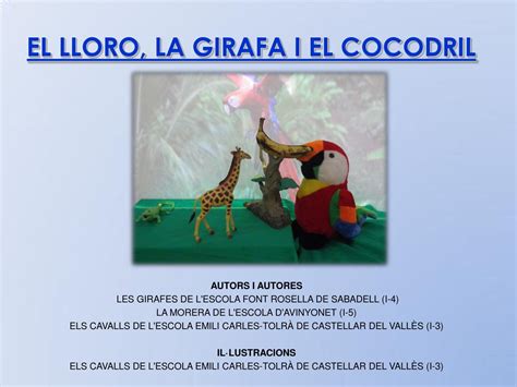 EL LLORO LA GIRAFA I EL COCODRIL by Aïda Montserrat Liébana Issuu