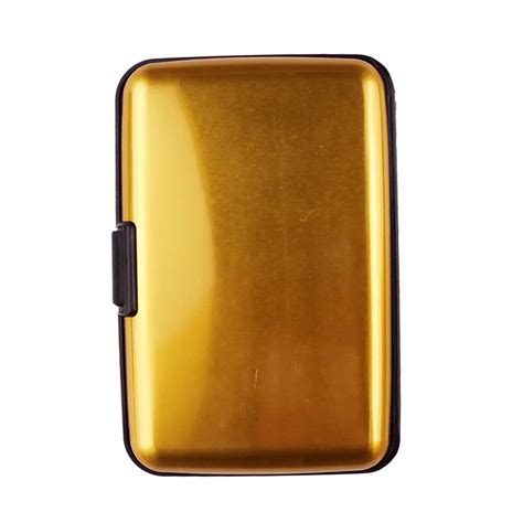 Card Case Polished Wear Resistant Men Women Stylish Travel Rfid