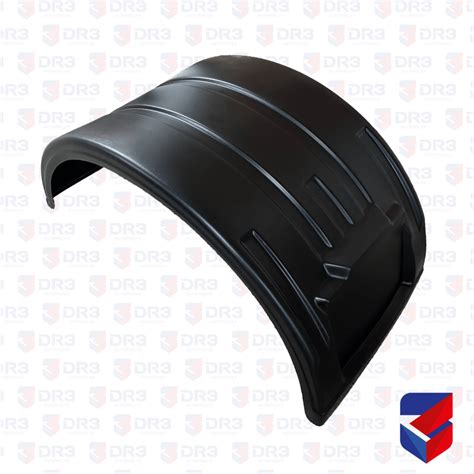 Paralama Tracao Scania Envolvente Preto Rodoplast