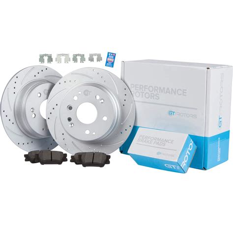 A Premium Inch Mm Front Disc Brake Rotors And Pads Kit