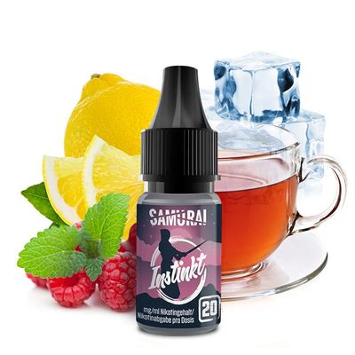 Samurai Vaping NicSalt Liquid Instinkt Liquid Helden 8 49